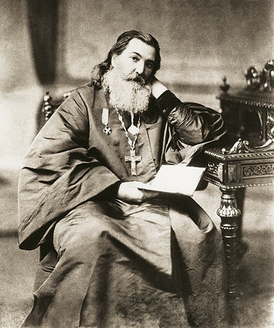 Протоиерей Валентин Амфитеатров. Фотография 1880-х годов